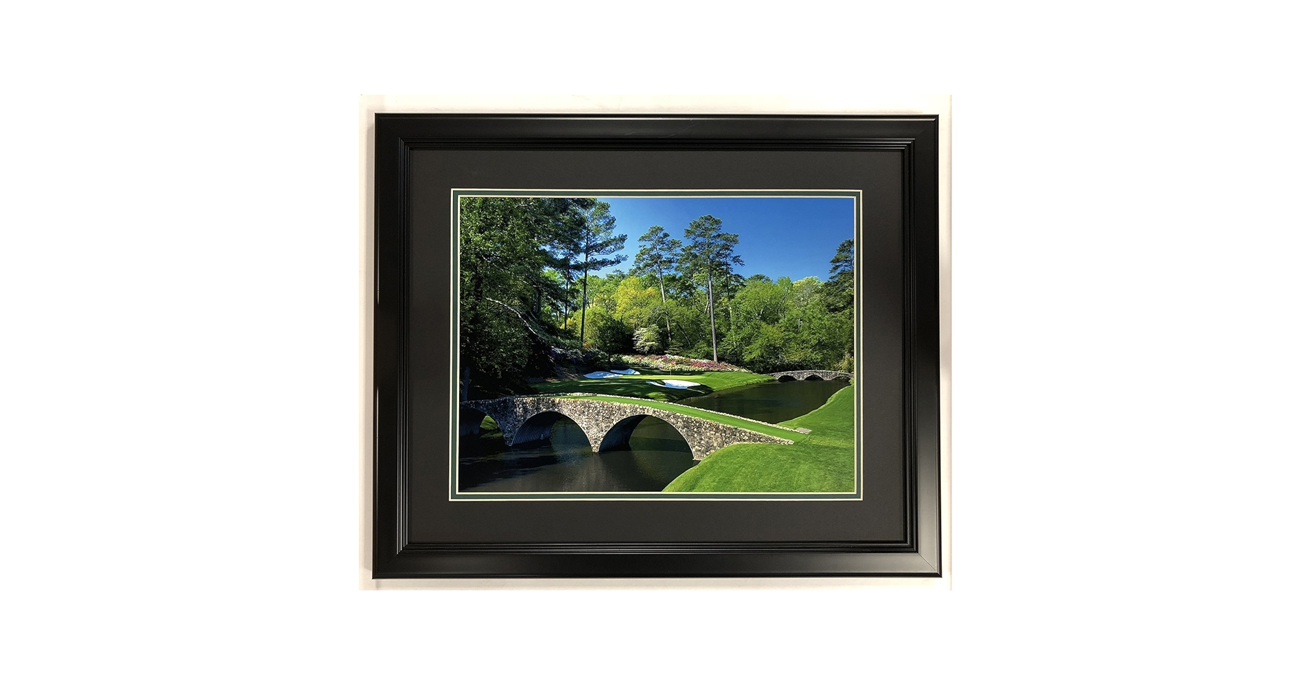 貴重 ゴルフ マスターズ Augusta 額付き絵画 アメリカ Golf Art | Framed Golf Art